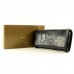 Брендовый кошелек черный Dior кожзам на защелке