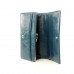 Брендовый кошелек синий Dior кожзам на защелке
