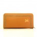 Брендовый кошелек Louis Vuitton оранжевый кожзам