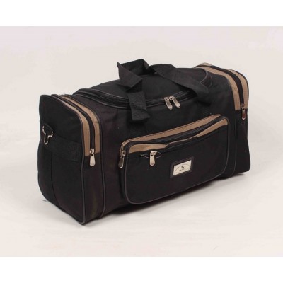 Дорожная сумка American Austin черно-коричневого цвета текстиль