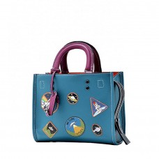 Женская сумка Amelie Space экокожа синяя