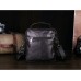 Мужская сумка черная натуральная кожа Tiding Bag