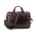 Мужская сумка-портфель Armaretta коричневая натуральная кожа ручная работа Bexhill (England)