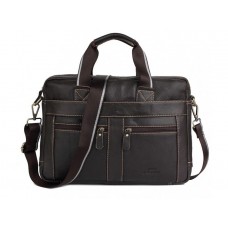 Мужская сумка-портфель Alpina коричневая натуральная кожа ручная работа Bexhill (England)
