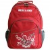 Школьный ортопедический рюкзак для девочек фиолетовый, красный размер 390x300x120