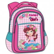 Школьный рюкзак для девочек Rainbow розовый размер 380x280x180