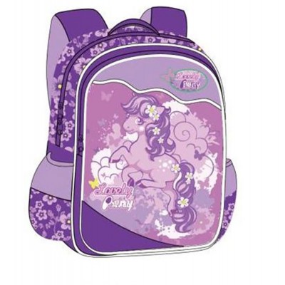 Школьный рюкзак для девочек Rainbow фиолетовый размер 380x280x180