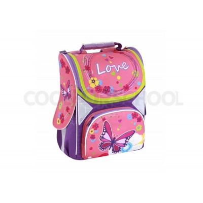 Школьный рюкзак розовый Love 