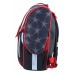 Школьный каркасный рюкзак для мальчиков Rainbow Sport черный размер 340x140x250