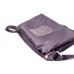 Женская сумка мессенджер Каллисто замшевая кожа фиолетовая (Италия)