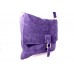 Женская сумка мессенджер Клио замшевая кожа синяя (Италия)