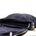 Женская сумка мессенджер Майя замшевая кожа синяя (Италия)