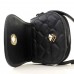 Женская сумочка-клатч Глафира черная кожзам 