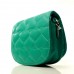 Женская сумочка-клатч Макария зеленая кожзам