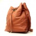 Женский рюкзак Бланш коричневый кожзам 
