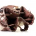 Женский рюкзак Виктория коричневый кожзам
