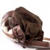 Женский рюкзак Виктория коричневый кожзам