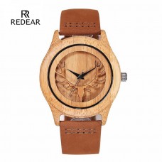 Мужские бамбуковые часы Redear Deer