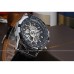 Мужские механические часы Winner Star с черным ремешком