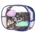 Прозрачная косметичка Gillet для бассейна, сауны, путешествий синяя