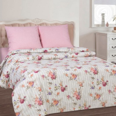 Комплект постельного белья Розовое вдохновение поплин
