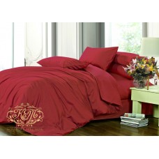 Комплект постельного белья WINE RED сатин люкс
