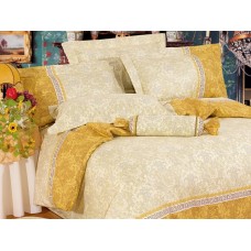 Комплект постельного белья Версаче сатин люкс